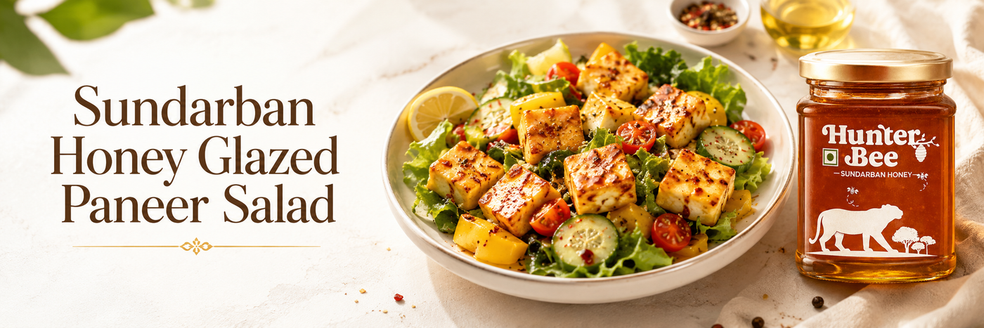 Sundarban Honey Glazed Paneer Salad