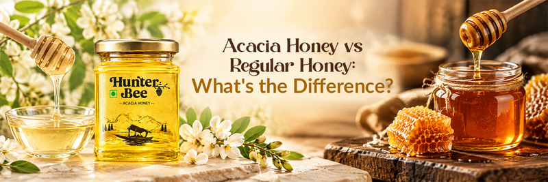 Acacia honey vs regular honey