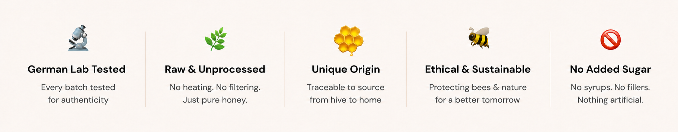 Process of Pure Honey