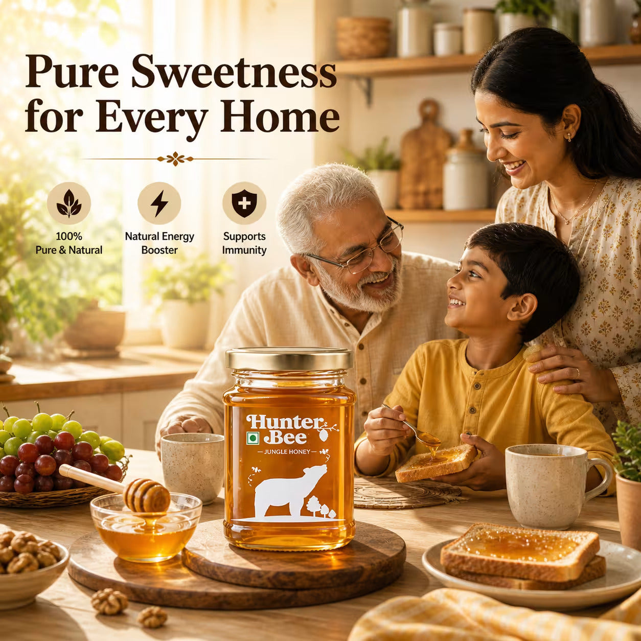 pure jungle honey for every home